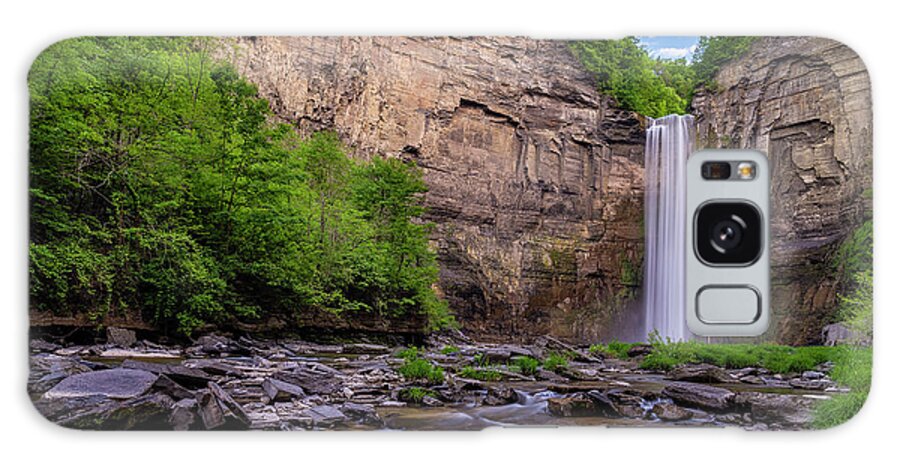 Taughannock Falls Gorge Galaxy Case featuring the photograph Taughannock Falls Gorge by Mark Papke