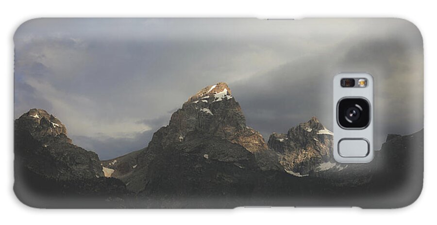 Mountain Galaxy Case featuring the photograph Teton Triple Threat by Go and Flow Photos