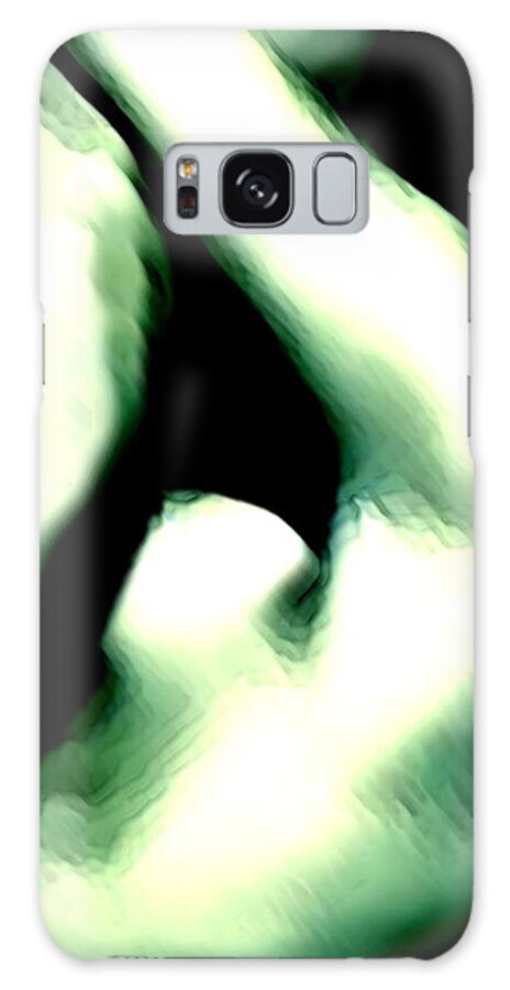 Abstract Galaxy Case featuring the painting That brave vibration each way free by Michael Lightsey
