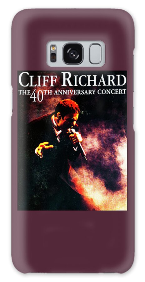 The 40 Th Anniversary Concert Galaxy Case featuring the digital art The 40 Th Anniversary Concert by Bruce Springsteen