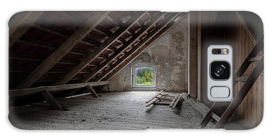 Attic Galaxy Case featuring the photograph The Attic by Daniel M Walsh