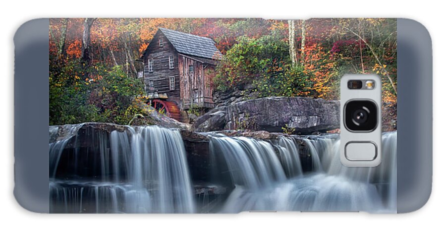 West Virginia Art Galaxy Case featuring the photograph The Babcock State Park Gristmill by Harriet Feagin