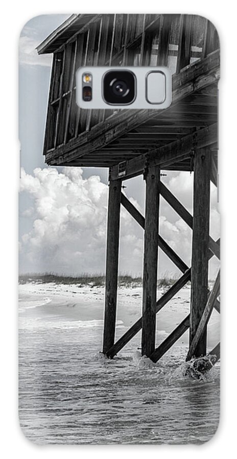 Architecture Galaxy Case featuring the photograph The Beach House by Jamie Tyler