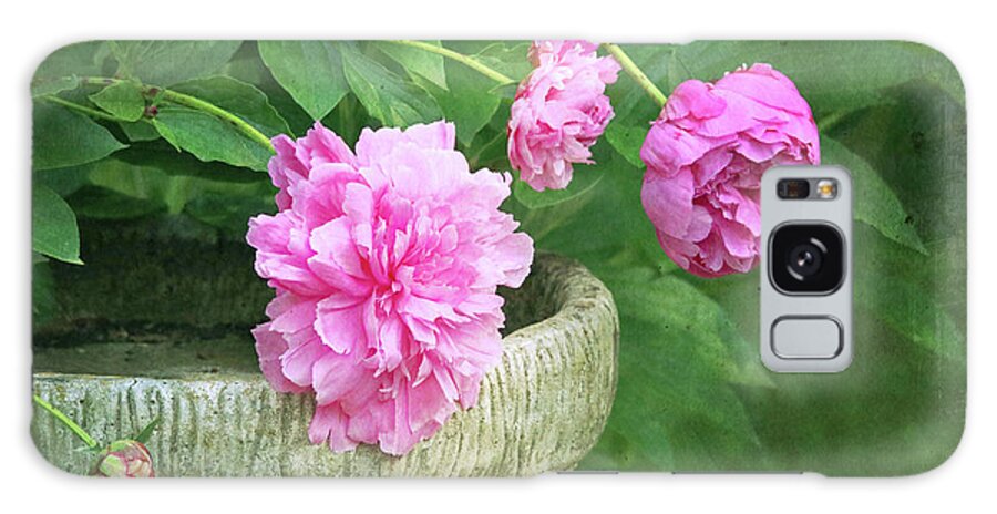 Flower Galaxy Case featuring the photograph The Beauty of Peonies by Trina Ansel