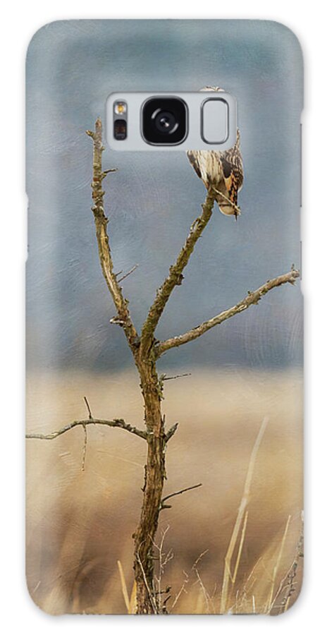 Owl Galaxy Case featuring the photograph The Best Perch by Angie Vogel