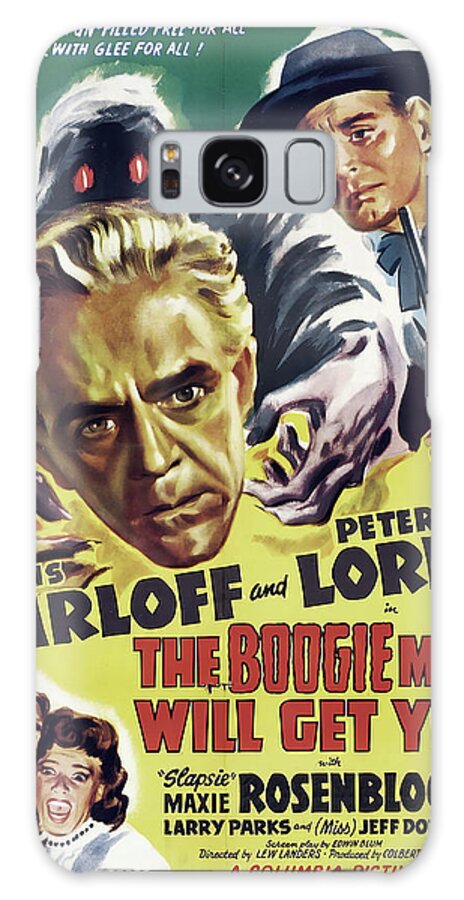Boogie Galaxy Case featuring the mixed media ''The Boogie Man Will Get You'', with Boris Karloff, 1942 by Movie World Posters