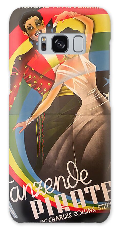 Aslund Galaxy Case featuring the mixed media ''The Dancing Pirate'' - 1936 - art by John Aslund by Movie World Posters
