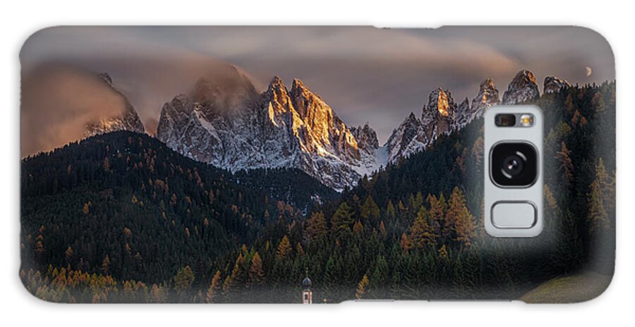 The Dolomites Galaxy Case featuring the photograph The Dolomites by Piotr Skrzypiec