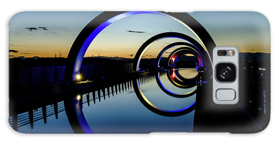 Falkirk Galaxy Case featuring the photograph The Falkirk Wheel by Nando Lardi