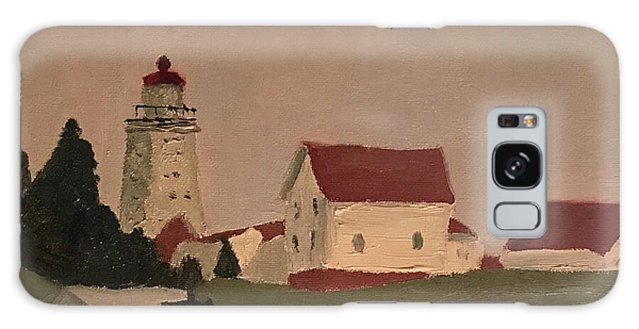  Galaxy Case featuring the painting The Farm by John Macarthur