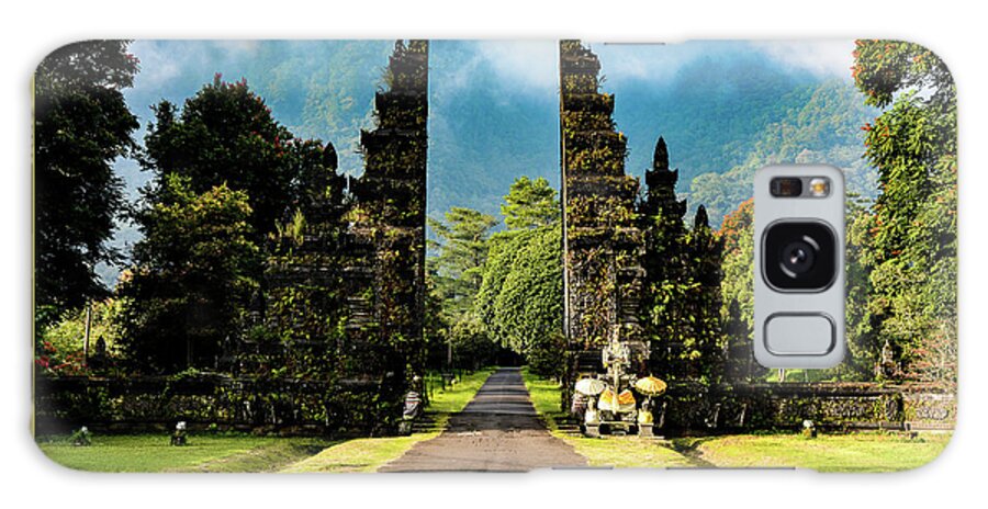 Handara Gate Galaxy Case featuring the photograph The Gates Of Heaven - Handara Gate, Bali. Indonesia by Earth And Spirit