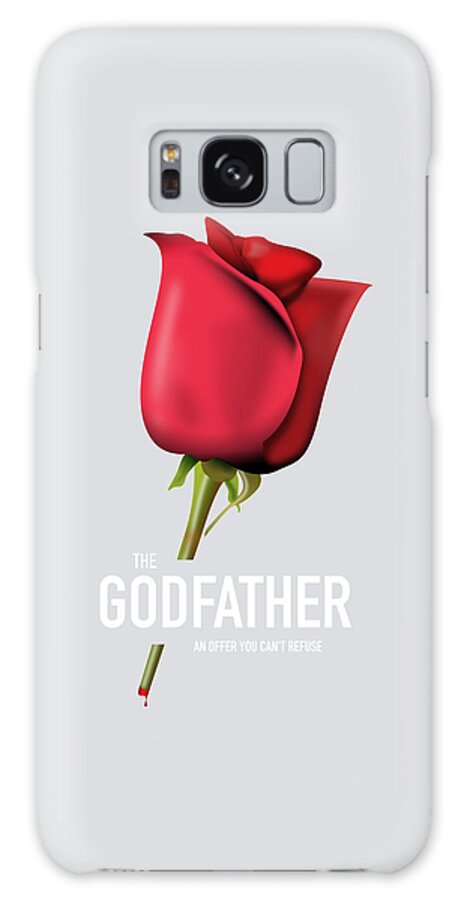 The Godfather Galaxy Case featuring the digital art The Godfather - Alternative Movie Poster by Movie Poster Boy