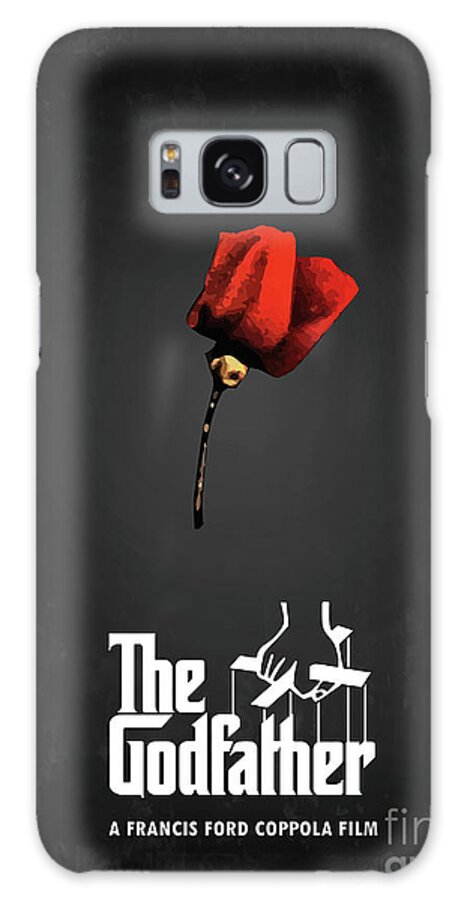 Movie Poster Galaxy Case featuring the digital art The Godfather by Bo Kev