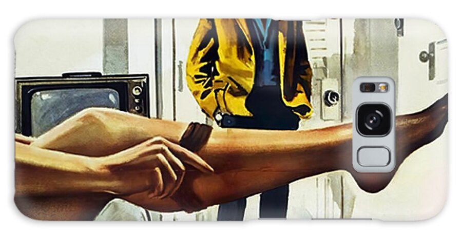 Graduate Galaxy Case featuring the painting ''The Graduate'', 1967, movie poster base painting by Movie World Posters