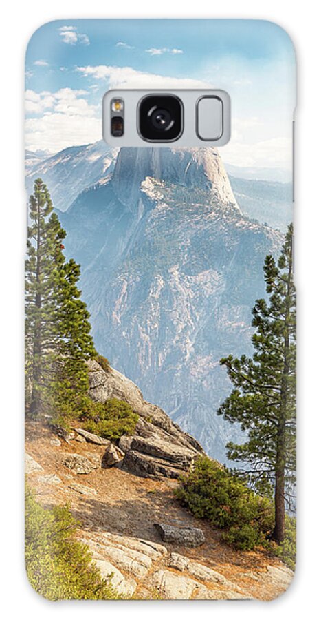 Landscape Galaxy Case featuring the photograph The Half Dome guardians by Davorin Mance