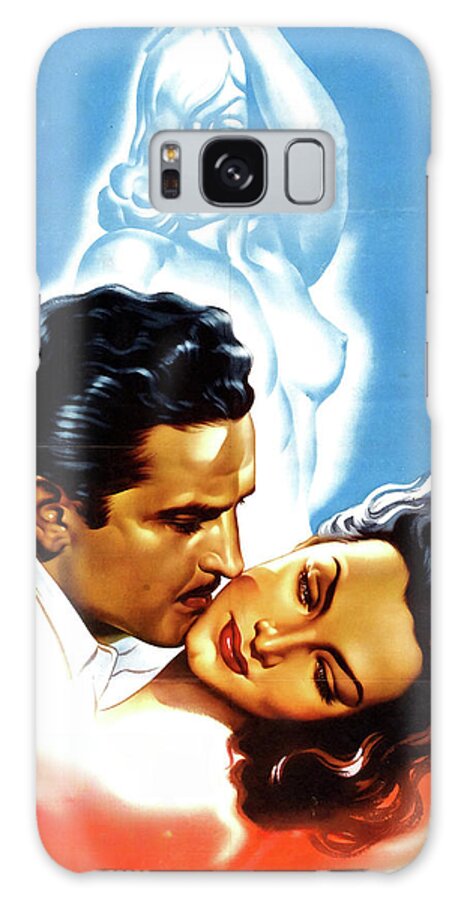 Kneeling Galaxy Case featuring the painting ''The Kneeling Goddess'', 1947, movie poster painting by Movie World Posters