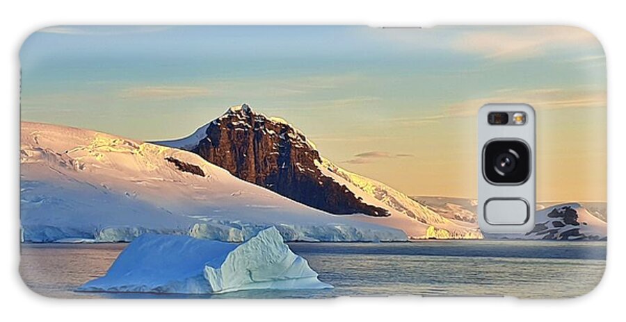 Antarctica Galaxy Case featuring the photograph The Little Iceberg by Andrea Whitaker