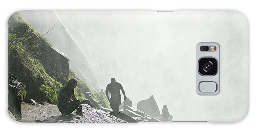 The Mist Trail Galaxy Case featuring the photograph The Mist Trail by Amazing Action Photo Video
