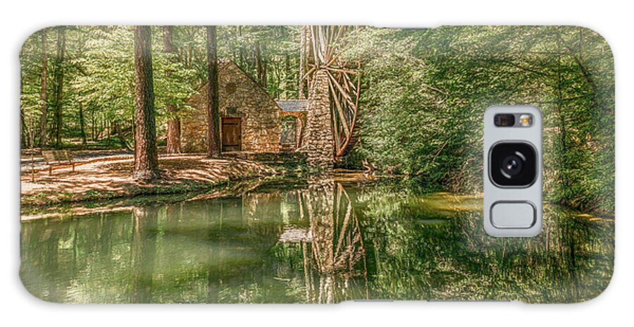 Berry College Galaxy Case featuring the photograph The Old Mill at Berry College by Marcy Wielfaert