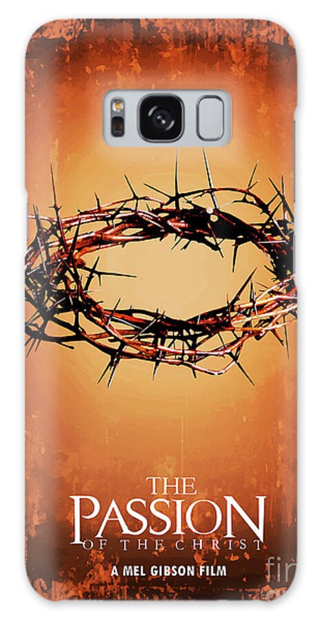 Movie Poster Galaxy Case featuring the digital art The Passion Of The Christ by Bo Kev