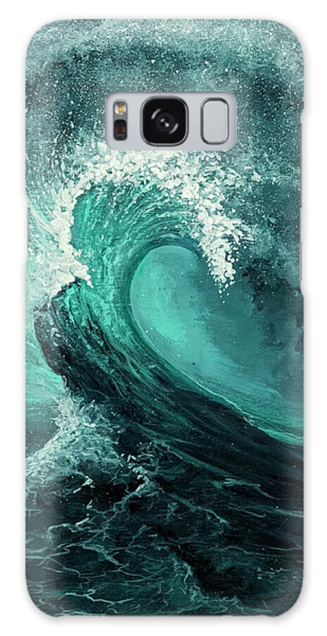 Perfect Galaxy Case featuring the painting The Perfect Storm by Darice Machel McGuire
