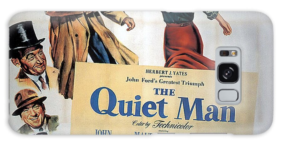 Synopsis Galaxy Case featuring the mixed media ''The Quiet Man'', with John Wayne and Maureen O'hara, 1952 by Movie World Posters