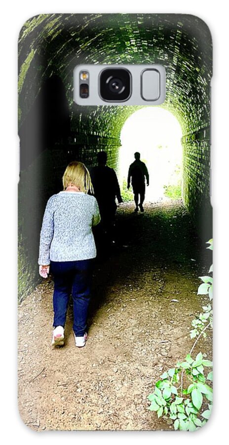 Family Galaxy Case featuring the photograph The Railway Tunnel by Gordon James