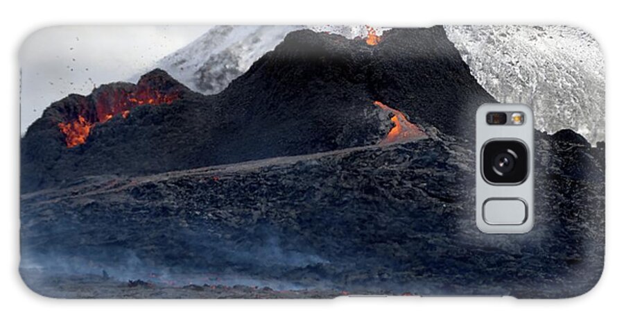 Volcano Galaxy Case featuring the photograph The rivals by Christopher Mathews
