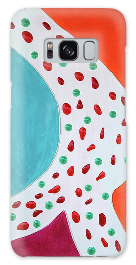 Road Galaxy Case featuring the painting The Road Most Traveled Special Distancing Edition by Deborah Boyd