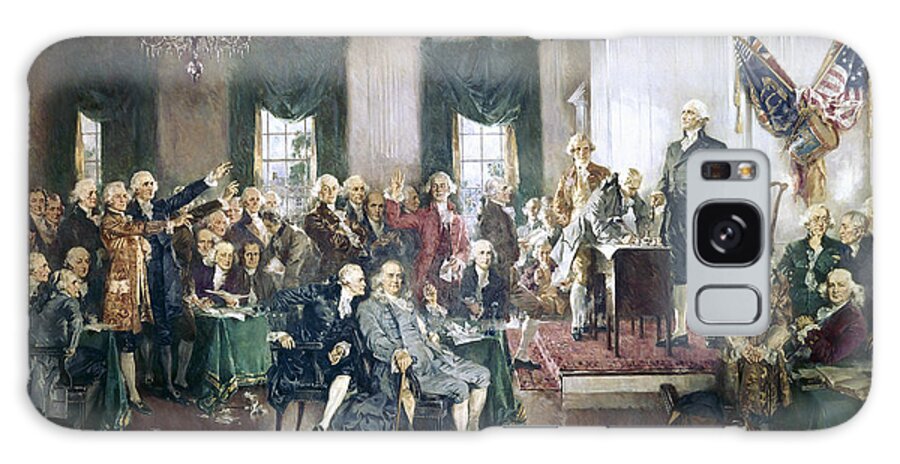 Congress Galaxy Case featuring the painting The Signing of the Constitution of the United States in 1787 by Howard Chandler Christy