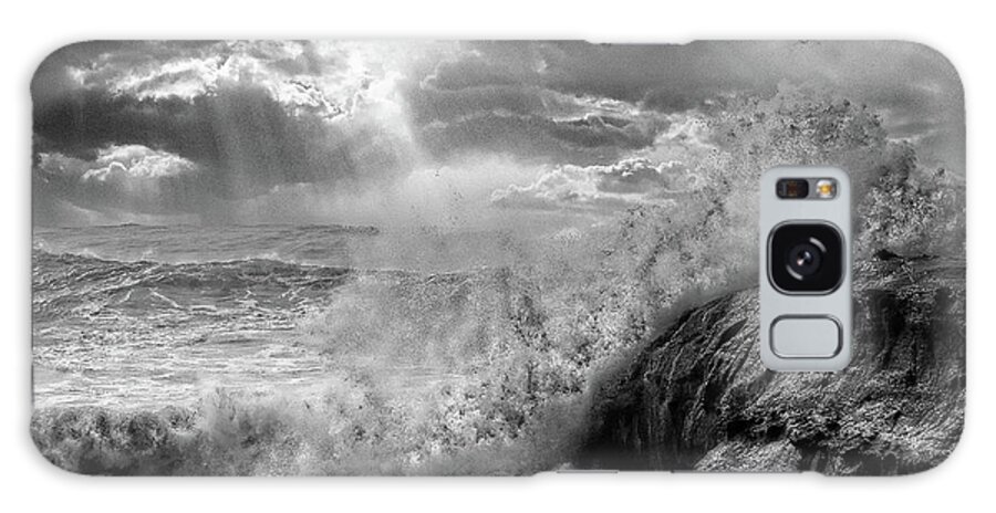 Storm Galaxy Case featuring the photograph The Storm by Eric Wiles