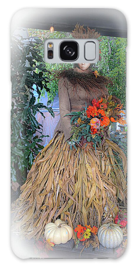 Straw Galaxy Case featuring the photograph The Straw Festival Queen in Color by Diane Lindon Coy