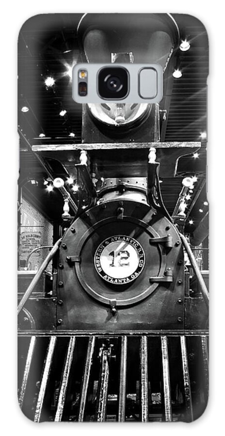 Locomotive Galaxy Case featuring the photograph The Texas by George Taylor