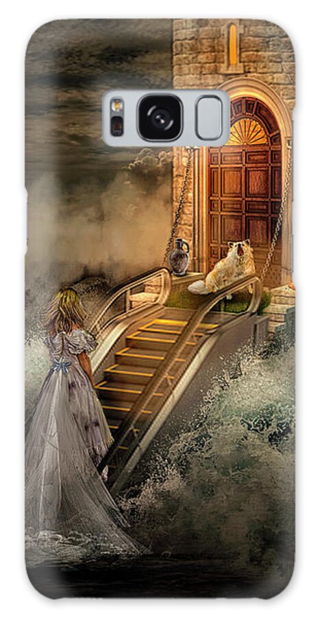 Princess Galaxy Case featuring the digital art The Watchdog by Maggy Pease
