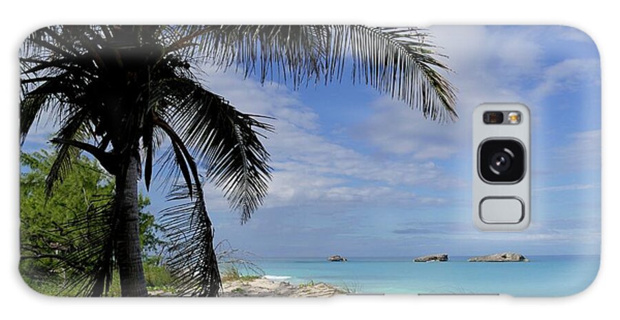 Exuma Cays Galaxy Case featuring the photograph Three Sisters Beach Shoreline by On da Raks
