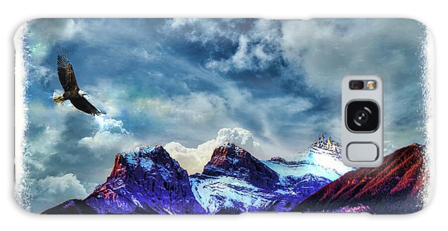 Three Sisters Galaxy Case featuring the digital art Three Sisters by Norman Brule