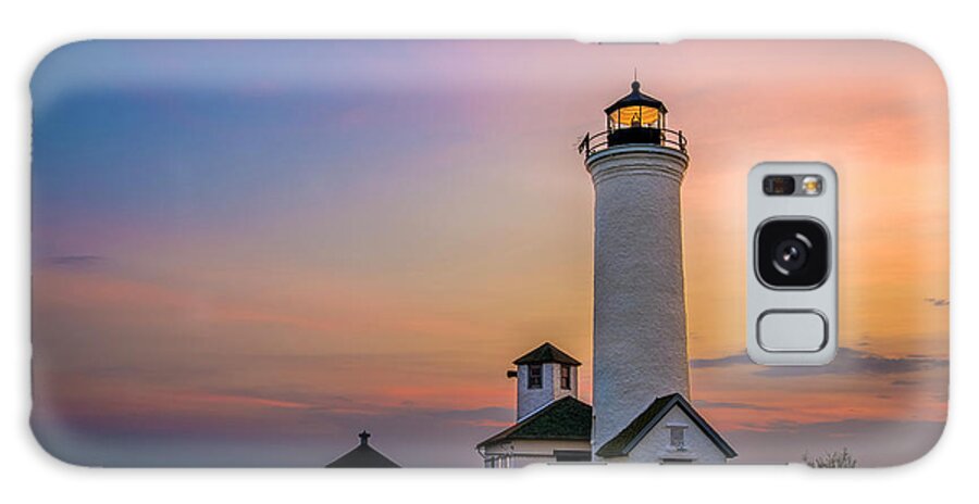 1000 Islands Galaxy Case featuring the photograph Tibbets Point Light by Mark Papke
