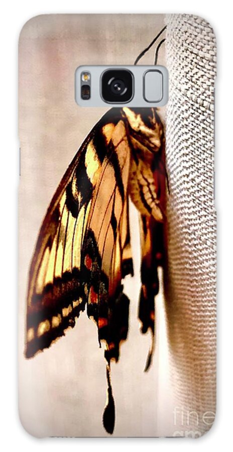 Tiger Swallowtail Galaxy Case featuring the photograph Tiger Swallowtail Profile 2 by J Hale Turner