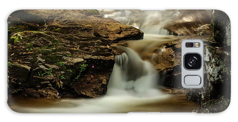 Landscape Galaxy Case featuring the photograph Tiny Cascades by Seth Betterly