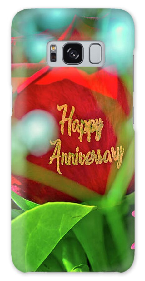 Happy Anniversary Galaxy Case featuring the photograph To My Love by Az Jackson