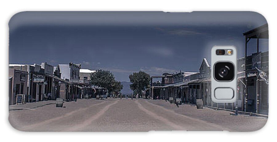 Tombstone Galaxy Case featuring the photograph Tombstone Darkness by Darrell Foster