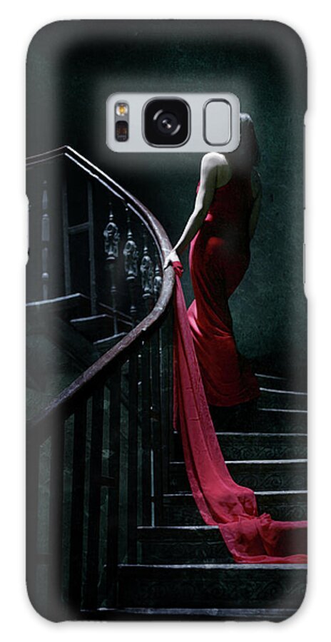 Woman Galaxy Case featuring the photograph Trail by Cambion Art