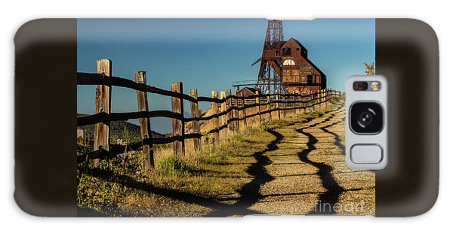 Landscape Galaxy Case featuring the photograph Trail to the Mine by Seth Betterly