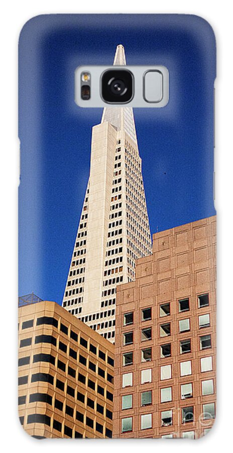 Color Galaxy Case featuring the photograph Transamerica Architecture SF by Chuck Kuhn