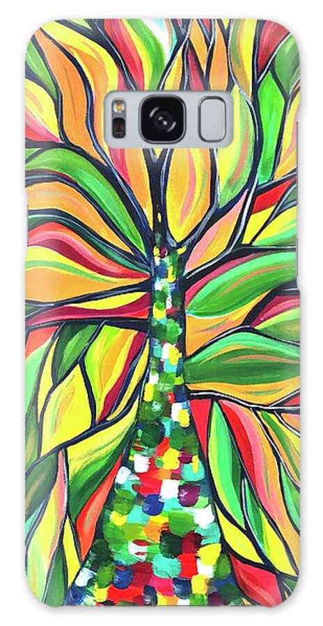 Trees Galaxy Case featuring the painting Tree of Hope For Our Future by Kelly Simpson Hagen