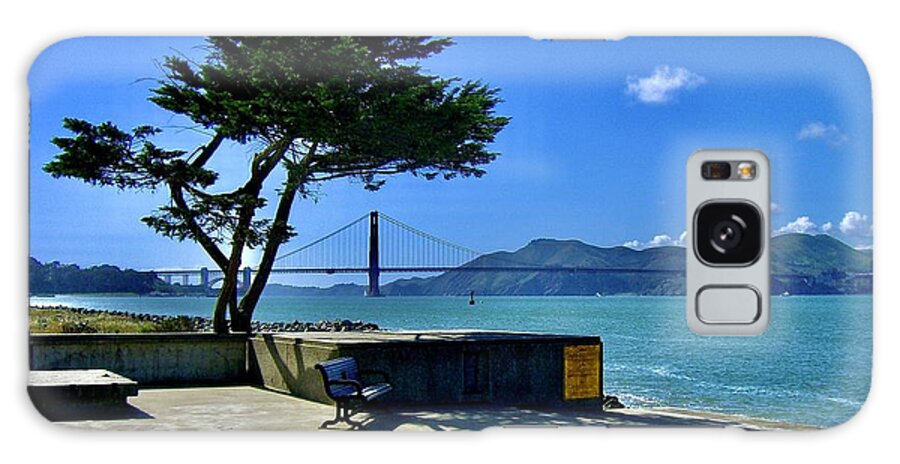 San Francisco Galaxy Case featuring the photograph Tree With a View by Tanya White