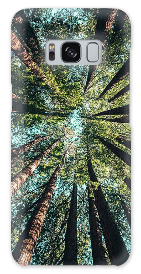 Photography Galaxy Case featuring the photograph Treetops at Yosemite National Park, United States by Artographie