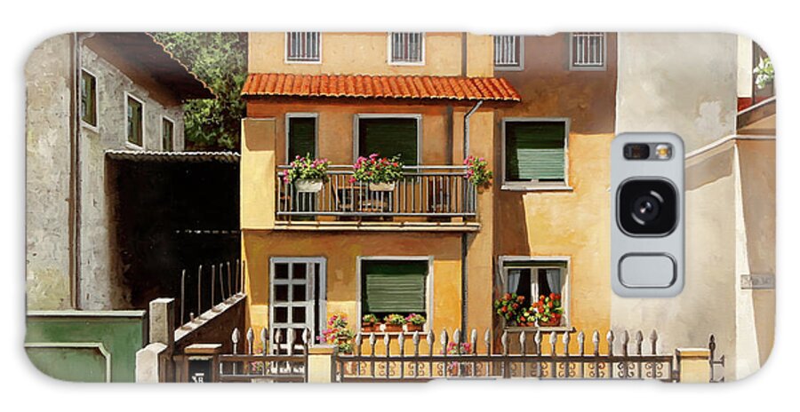 38 Galaxy Case featuring the painting Trentotto by Guido Borelli