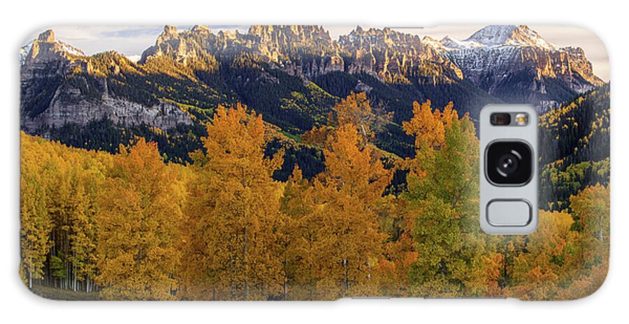 Turret Ridge Galaxy Case featuring the photograph Turret Ridge by Angela Moyer