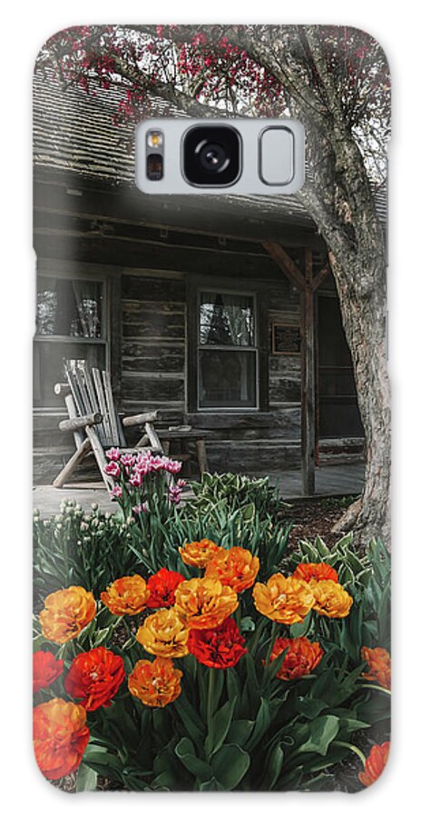 Tuttle Cabin Galaxy Case featuring the photograph Tuttle Cabin II by Bella B Photography